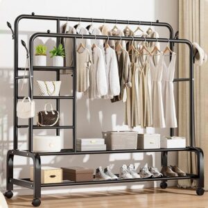 Multi-Purpose Clothes and Shoe Rack